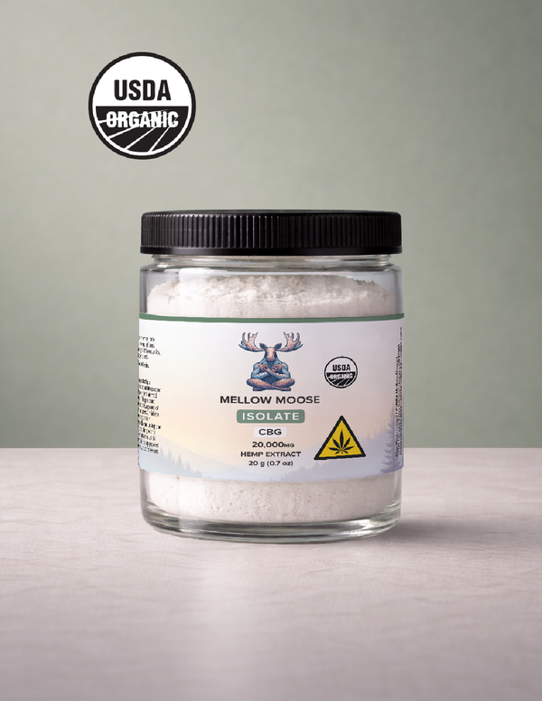 Mellow Moose CBG isolate
