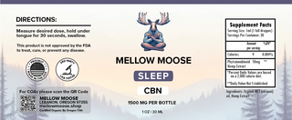SLEEP | 1500mg CBN Tincture