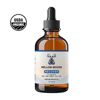 RECOVER | 6000mg CBG + CBD + CBDV + THC + CBC Full Spectrum+ Tincture (Organic)