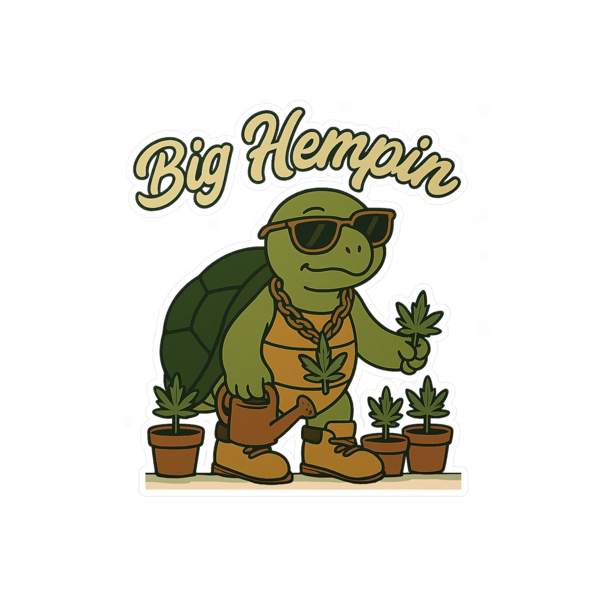 Big Hempin - Sticker