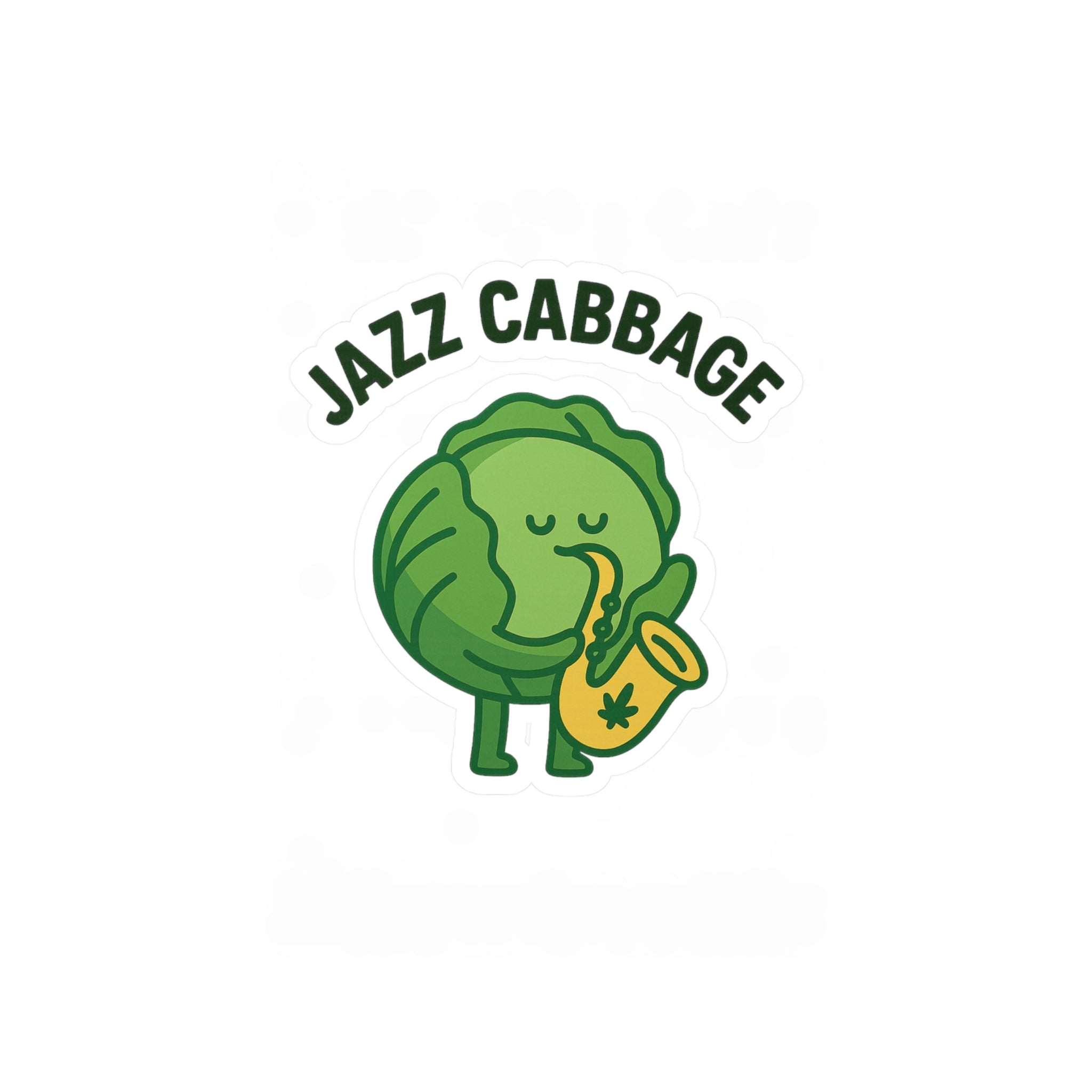Jazz Cabbage - Sticker