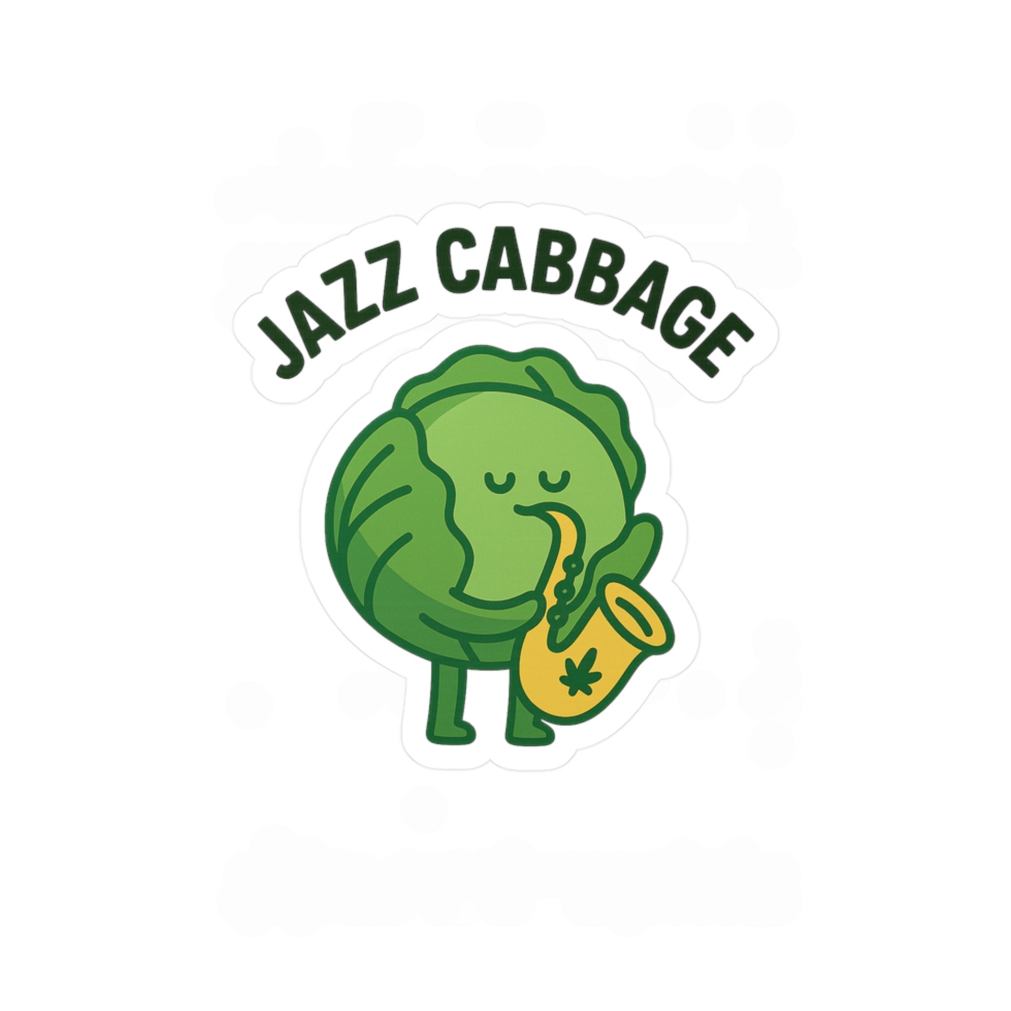 Jazz Cabbage - Sticker