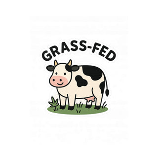 Grass Fed - Sticker