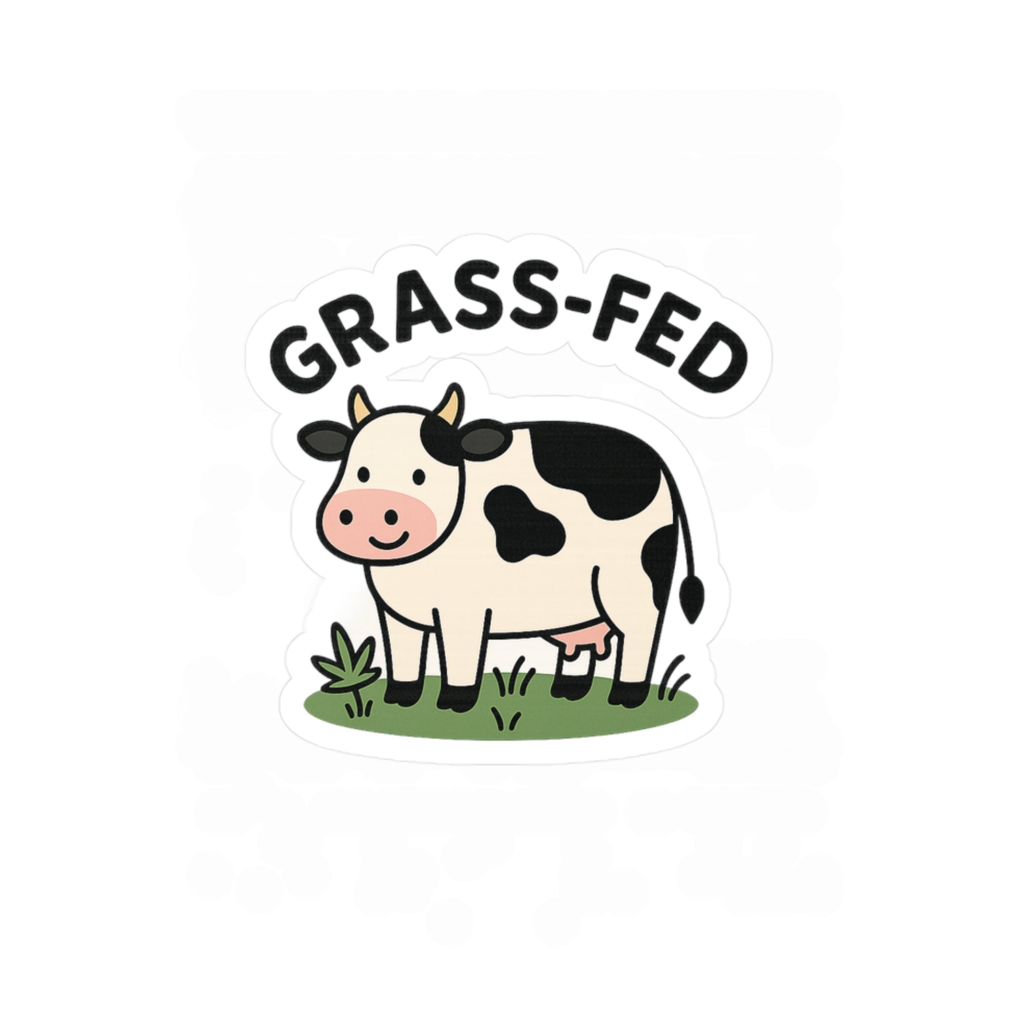 Grass Fed - Sticker
