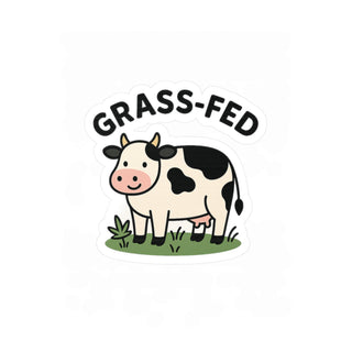 Grass Fed - Sticker