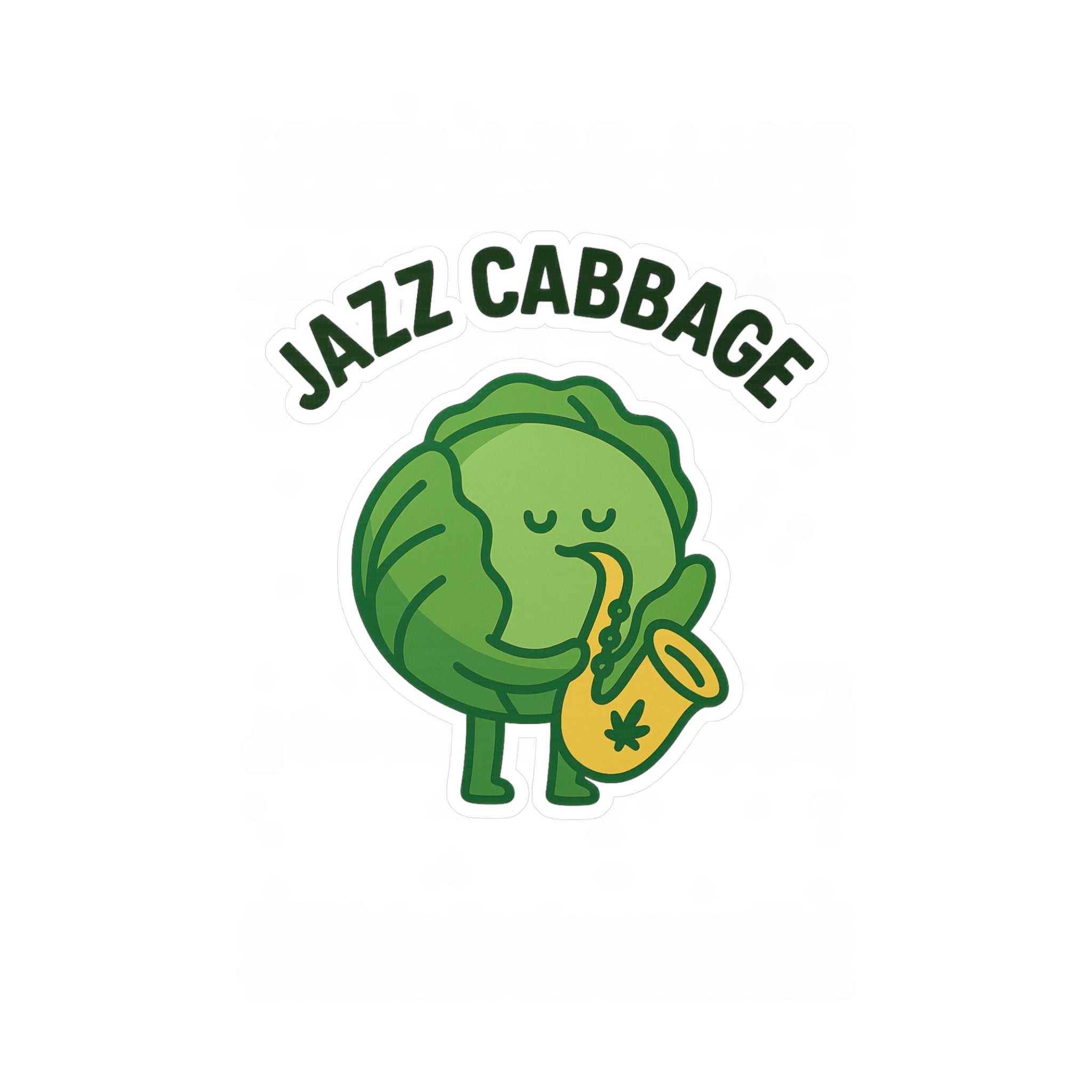 Jazz Cabbage - Sticker