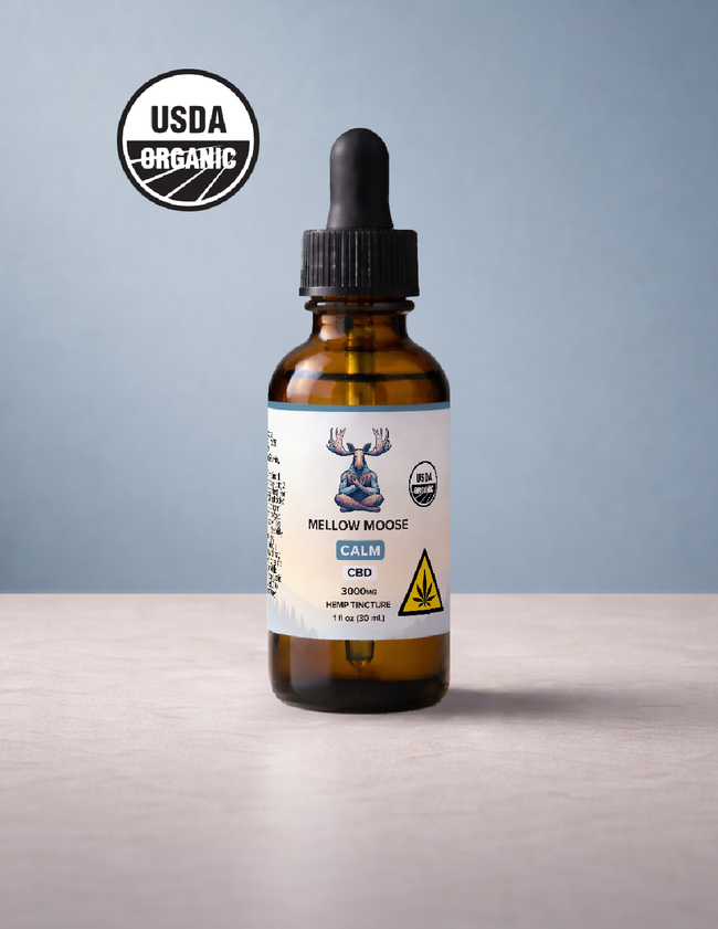 CALM | 3000mg CBD Tincture (Organic)