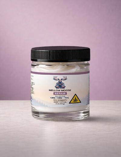 REPAIR | Max Strength Full Spectrum Hemp Topical | CBG + CBD + THC